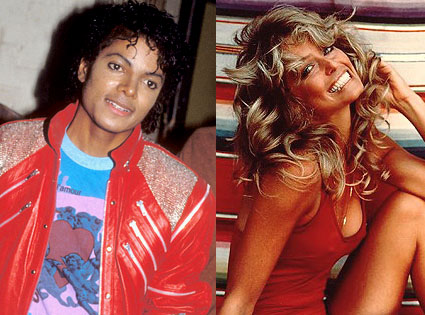 Michael Jackson, Farrah Fawcett Michael Jackson, Farrah Fawcett